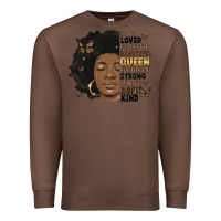 Chestnut afro woman smart loved powerful Premium Sweatshirt - MaliasSmallBusiness