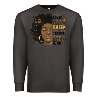 Smoke afro woman smart loved powerful Premium Sweatshirt - MaliasSmallBusiness