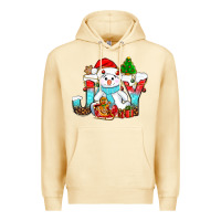 Pina Colada joy christmas with snowman bbs Premium Hoodie - BundleAndBundleShop