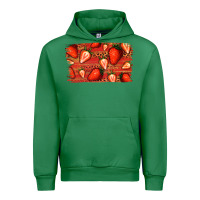 Emerald Strawberry Background Urban Hoodie - Bettercallsaul