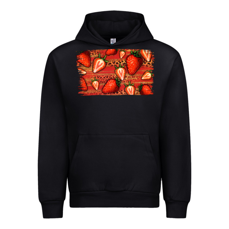 Strawberry Background Urban Hoodie by Bettercallsaul | Teevron