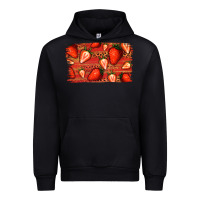 Foreset Green Strawberry Background Urban Hoodie - Bettercallsaul