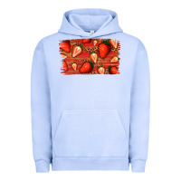 Pigment Grape Ice Strawberry Background Urban Hoodie - Bettercallsaul