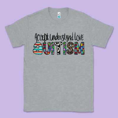 Accept. Understand Love Autism Classic Tee Designed By Cowhidedigitalart