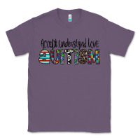 Lavender accept. understand love autism Classic Tee - CowhideDigitalArt