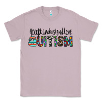 Lilac accept. understand love autism Classic Tee - CowhideDigitalArt