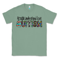 Sage accept. understand love autism Classic Tee - CowhideDigitalArt
