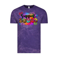 Cloud Purple support squad Vintage Tee - Zillion Design Studio