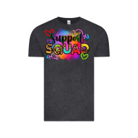 Vintage Black support squad Vintage Tee - Zillion Design Studio