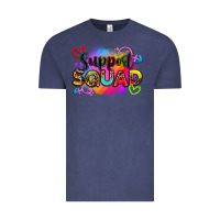 Vintage Denim support squad Vintage Tee - Zillion Design Studio
