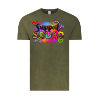 Vintage Olive support squad Vintage Tee - Zillion Design Studio