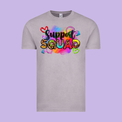 Support Squad Vintage Tee Designed By Zillion Design Studio