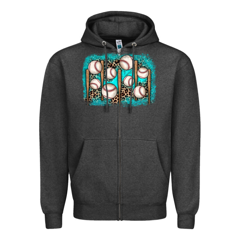 Baseball Background Zipper Hoodie by JahusDesignShop | Teevron