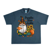 Midnight Navy pumpkin spice junkie Urban Heavy Tee - RanaPortraitStore