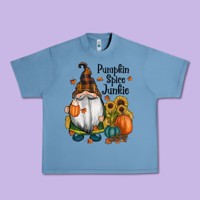 Pumpkin Spice Junkie Urban Heavy Tee Designed By Ranaportraitstore