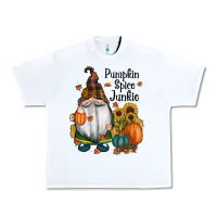 White pumpkin spice junkie Urban Heavy Tee - RanaPortraitStore