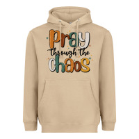Mushroom pray throthe chaos Heavyweight Hoodie - MaliasSmallBusiness