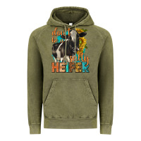 Vintage Olive dont be a salty heifer with sunflowers Vintage Hoodie - texasbilliewilder