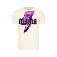 Vintage Arctic mama neon leopard lightning bolt Vintage Tee - texasbilliewilder