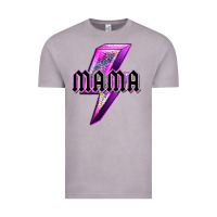 Vintage Zinc mama neon leopard lightning bolt Vintage Tee - texasbilliewilder