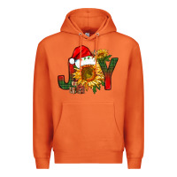 Carrot joy christmas with sunflower bbs Premium Hoodie - BundleAndBundleShop