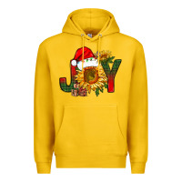 Lemon joy christmas with sunflower bbs Premium Hoodie - BundleAndBundleShop