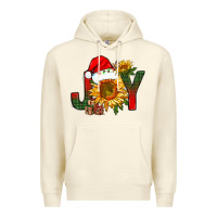 Sandshell joy christmas with sunflower bbs Premium Hoodie - BundleAndBundleShop