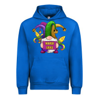 Cobalt mardi gras gnomes fleur de lis Urban Hoodie - RanaPortraitStore