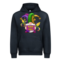 Navy mardi gras gnomes fleur de lis Urban Hoodie - RanaPortraitStore