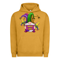 Pigment Peanut Butter mardi gras gnomes fleur de lis Urban Hoodie - RanaPortraitStore