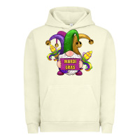 Pigment Pistachio mardi gras gnomes fleur de lis Urban Hoodie - RanaPortraitStore