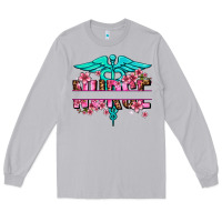 Moon Dust floral nurse preview Long Sleeve Tee - AdoDesignShop