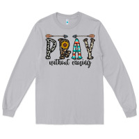 Moon Dust pray whithout crasing Long Sleeve Tee - CowhideDigitalArt