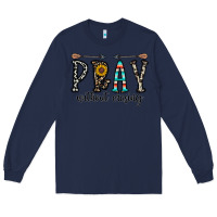 Navy pray whithout crasing Long Sleeve Tee - CowhideDigitalArt