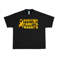 Black Sarcoma Cancer Warrior Urban Heavy Tee - texasbilliewilder