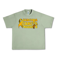 Oil Green Sarcoma Cancer Warrior Urban Heavy Tee - texasbilliewilder