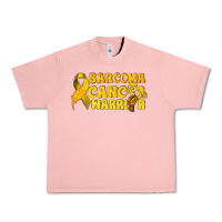 Salmon Sarcoma Cancer Warrior Urban Heavy Tee - texasbilliewilder