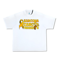 White Sarcoma Cancer Warrior Urban Heavy Tee - texasbilliewilder