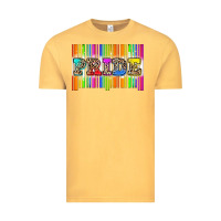 Vintage Mustard pride barcode Vintage Tee - Zillion Design Studio