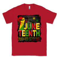 Red juneteenth fist free ish since 1865 with background Classic Tee - HRA Design Shop