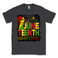 Smoke juneteenth fist free ish since 1865 with background Classic Tee - HRA Design Shop