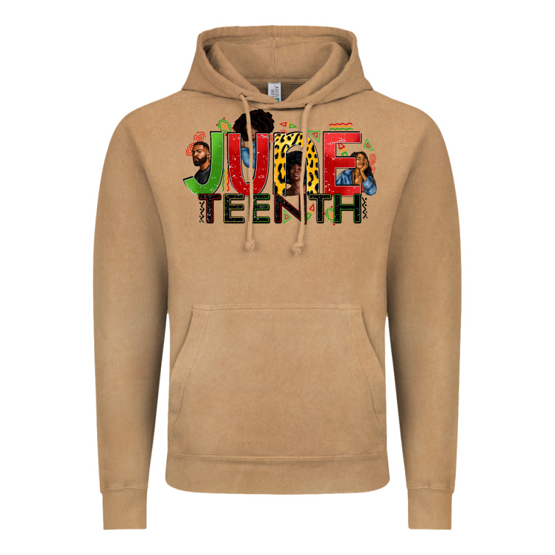 June Teenth Vintage Hoodie by Zillion Design Studio | Teevron