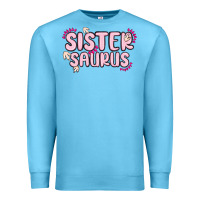 Ocean Blue sister saurus Premium Sweatshirt - MaliasSmallBusiness