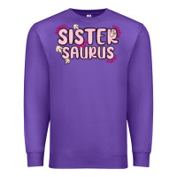 Purple sister saurus Premium Sweatshirt - MaliasSmallBusiness