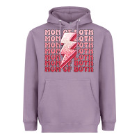 Lavender mom of both girls Heavyweight Hoodie - MaliasSmallBusiness