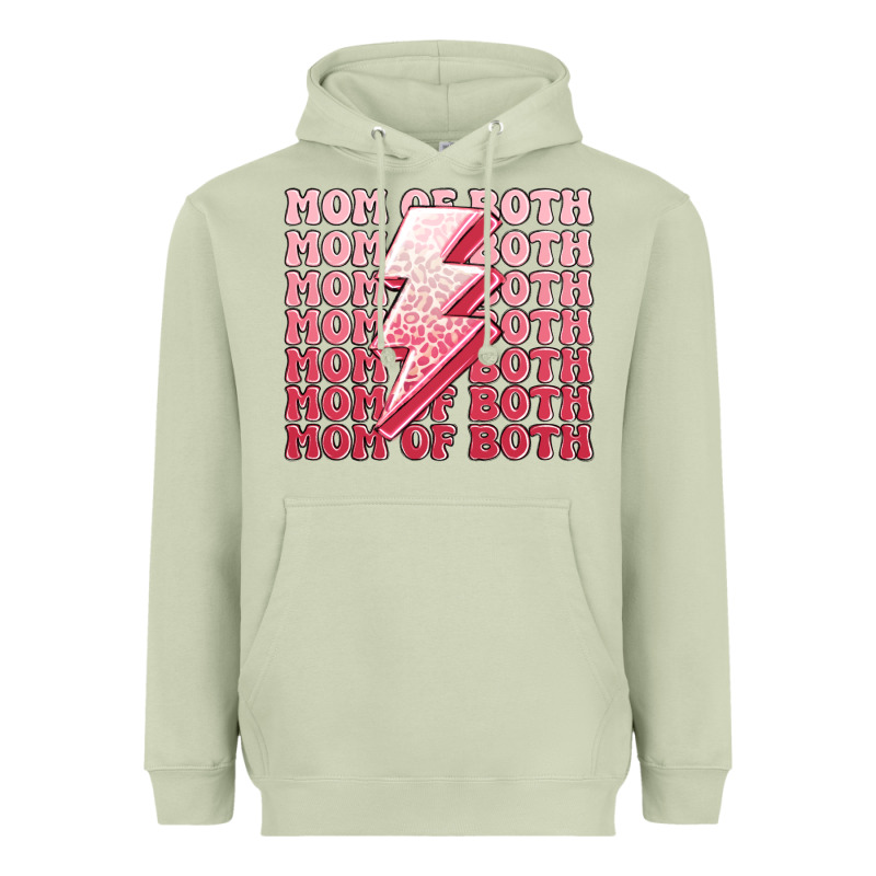 Mom Of Both Girls Heavyweight Hoodie by MaliasSmallBusiness | Teevron