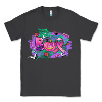 Smoke halloween boo with cancer ribbon Classic Tee - AdoDesignShop