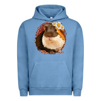 Pigment Pebble Blue Guinea Pig Urban Hoodie - Bettercallsaul