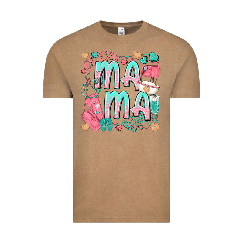 Mama Nurse Vintage Tee by texasbilliewilder | Teevron