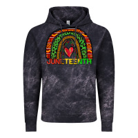 Cloud Black juneteenth rainbow Vintage Hoodie - Zillion Design Studio
